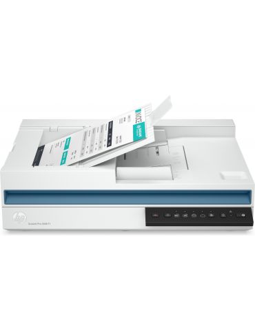 HP Scanjet Pro 3600 f1 Scaner Flatbed & ADF 1200 x 1200 DPI A4 Alb