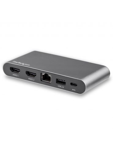 StarTech.com DK30C2HAGPD stații de andocare și replicatoare de porturi pentru calculatoare portabile Prin cablu USB 3.2 Gen 1 St