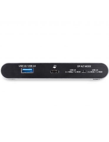 StarTech.com DK30C2DAGPD stații de andocare și replicatoare de porturi pentru calculatoare portabile Prin cablu USB 3.2 Gen 1 St