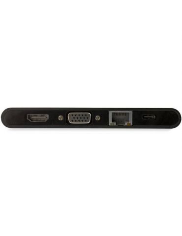 StarTech.com DKT30CHVSCPD stații de andocare și replicatoare de porturi pentru calculatoare portabile Prin cablu USB 3.2 Gen 1 S