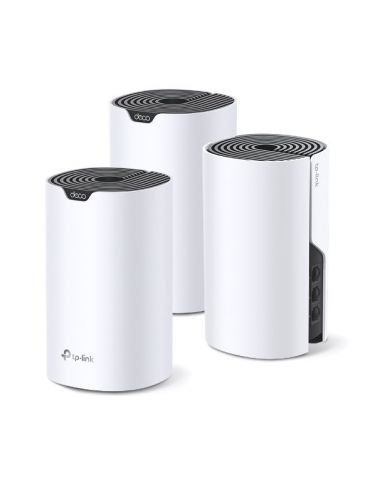 TP-Link Deco S7 (3-pack) Bandă dublă (2.4 GHz/ 5 GHz) Wi-Fi 5 (802.11ac) Alb, Negru Intern Tp-link - 2
