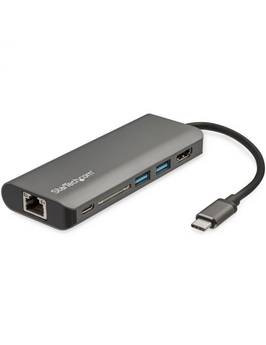 StarTech.com DKT30CSDHPD3 stații de andocare și replicatoare de porturi pentru calculatoare portabile Prin cablu USB 3.2 Gen 1 S