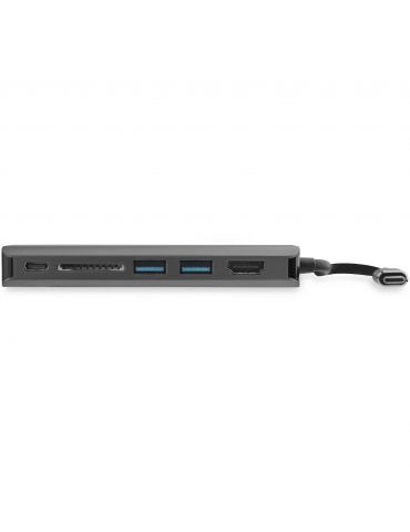 StarTech.com DKT30CSDHPD3 stații de andocare și replicatoare de porturi pentru calculatoare portabile Prin cablu USB 3.2 Gen 1 S