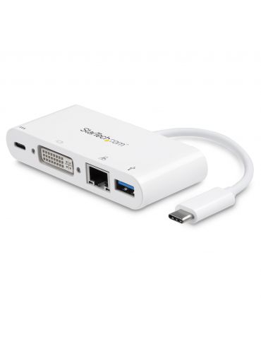 StarTech.com DKT30CDVPD stații de andocare și replicatoare de porturi pentru calculatoare portabile Prin cablu USB 3.2 Gen 1 Sta - Tik.ro