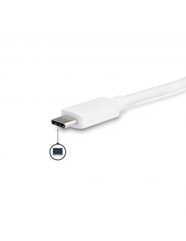 StarTech.com DKT30CDVPD stații de andocare și replicatoare de porturi pentru calculatoare portabile Prin cablu USB 3.2 Gen 1 Sta