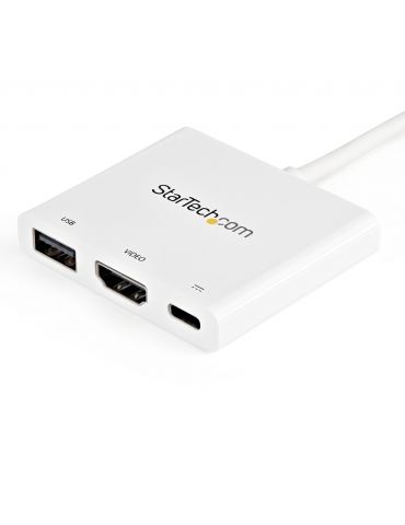 StarTech.com CDP2HDUACPW stații de andocare și replicatoare de porturi pentru calculatoare portabile Prin cablu USB 3.2 Gen 1 St