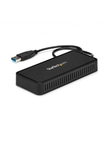 StarTech.com USBA2DPGB stații de andocare și replicatoare de porturi pentru calculatoare portabile Prin cablu USB 3.2 Gen 1 Star - Tik.ro
