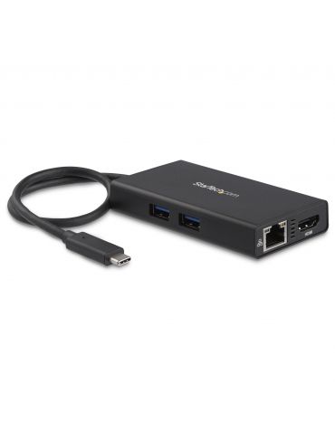 StarTech.com DKT30CHPD stații de andocare și replicatoare de porturi pentru calculatoare portabile Prin cablu USB 3.2 Gen 1 Star - Tik.ro