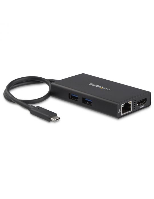 StarTech.com DKT30CHPD stații de andocare și replicatoare de porturi pentru calculatoare portabile Prin cablu USB 3.2 Gen 1 Star