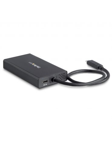 StarTech.com DKT30CHPD stații de andocare și replicatoare de porturi pentru calculatoare portabile Prin cablu USB 3.2 Gen 1 Star