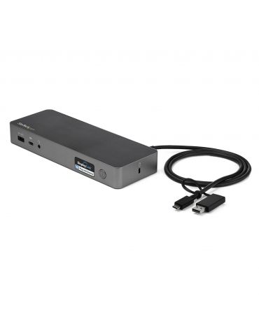 StarTech.com DK30C2DPPDUE stații de andocare și replicatoare de porturi pentru calculatoare portabile Prin cablu USB 3.2 Gen 1 S - Tik.ro
