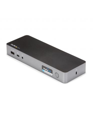 StarTech.com DK30C2DPPDUE stații de andocare și replicatoare de porturi pentru calculatoare portabile Prin cablu USB 3.2 Gen 1 S