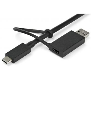 StarTech.com DK30C2DPPDUE stații de andocare și replicatoare de porturi pentru calculatoare portabile Prin cablu USB 3.2 Gen 1 S