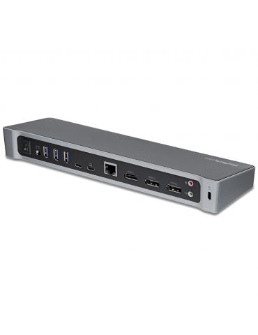 StarTech.com DK30CH2DEPUE stații de andocare și replicatoare de porturi pentru calculatoare portabile Prin cablu USB 3.2 Gen 1 S