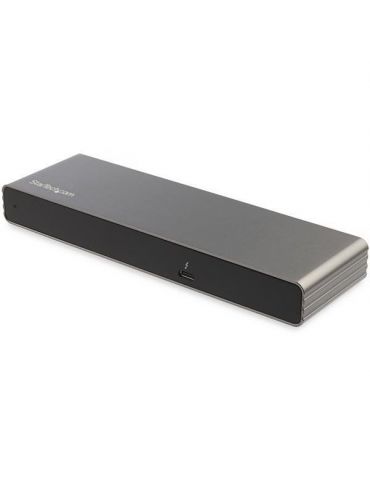StarTech.com TB3DK2DHVUE stații de andocare și replicatoare de porturi pentru calculatoare portabile Prin cablu Thunderbolt 3 St - Tik.ro