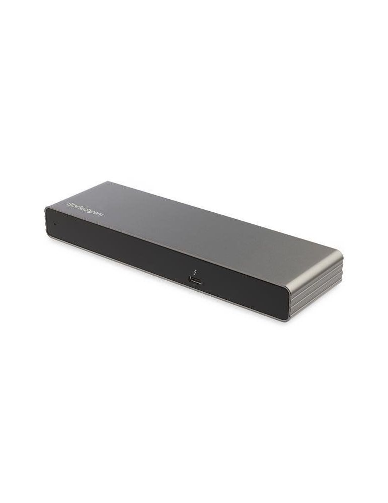 StarTech.com TB3DK2DHVUE stații de andocare și replicatoare de porturi pentru calculatoare portabile Prin cablu Thunderbolt 3