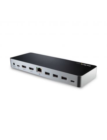 StarTech.com MST30C2HHPDU stații de andocare și replicatoare de porturi pentru calculatoare portabile Prin cablu USB 3.2 Gen 1 S