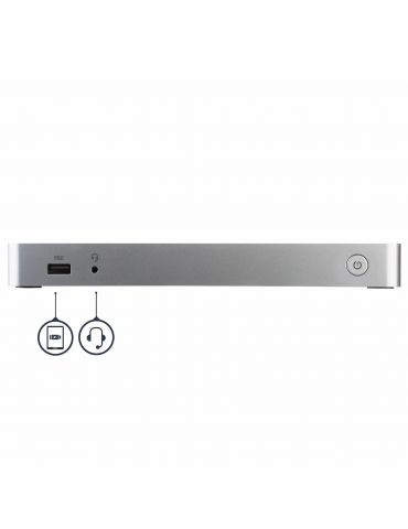 StarTech.com MST30C2HHPDU stații de andocare și replicatoare de porturi pentru calculatoare portabile Prin cablu USB 3.2 Gen 1 S