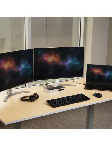 StarTech.com DK30ADD stații de andocare și replicatoare de porturi pentru calculatoare portabile Prin cablu USB 3.2 Gen 1 (3.1 S