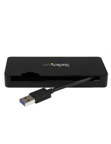 StarTech.com USB3SMDOCKHV stații de andocare și replicatoare de porturi pentru calculatoare portabile Prin cablu USB 3.2 Gen 1 S