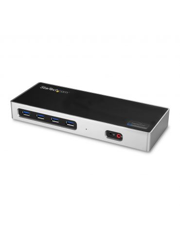 StarTech.com DK30A2DH stații de andocare și replicatoare de porturi pentru calculatoare portabile Prin cablu USB 3.2 Gen 1 (3.1  - Tik.ro
