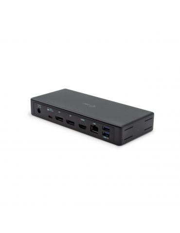 i-tec C31TRIPLEDOCKPD stații de andocare și replicatoare de porturi pentru calculatoare portabile Prin cablu USB 3.2 Gen 2 (3.1 