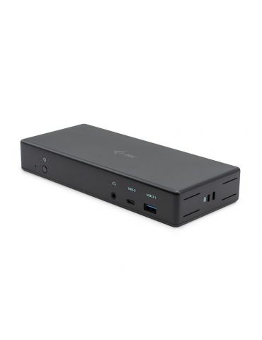 i-tec C31TRIPLEDOCKPD stații de andocare și replicatoare de porturi pentru calculatoare portabile Prin cablu USB 3.2 Gen 2 (3.1 