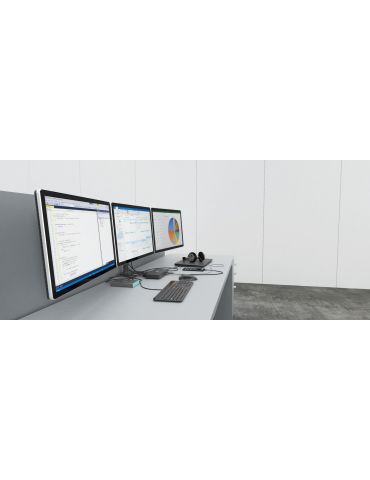 i-tec C31TRIPLEDOCKPD stații de andocare și replicatoare de porturi pentru calculatoare portabile Prin cablu USB 3.2 Gen 2 (3.1 