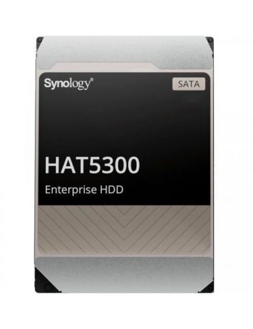 Synology hdd 16tb 3.5 enterprise sata 6gb/s 7200 rpm 256 mib 2.5 million hours mttf hat5300-16t Synology - 1 - Tik.ro