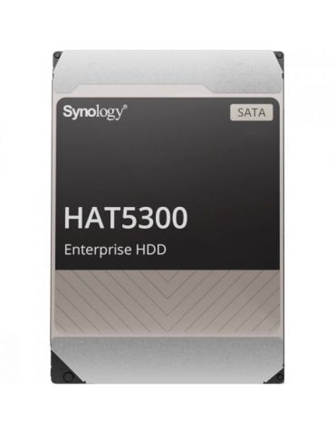 Synology hdd 12tb 3.5 enterprise sata 6gb/s 7200 rpm 256 mib 2.5 million hours mttf hat5300-12t Synology - 1 - Tik.ro