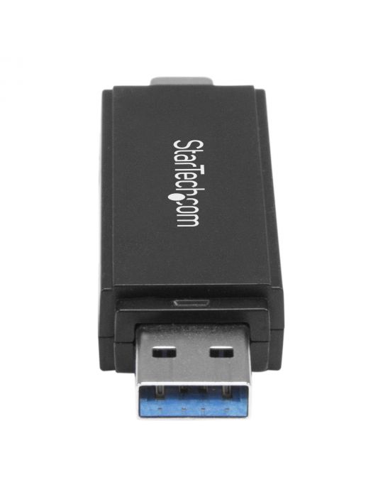 StarTech.com SDMSDRWU3AC cititoare de carduri USB 3.2 Gen 1 (3.1 Gen 1) Type-A/Type-C Negru StarTech.com - 4