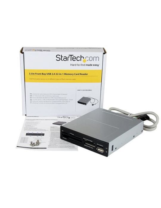 StarTech.com 35FCREADBK3 cititoare de carduri IDC Intern Negru StarTech.com - 4