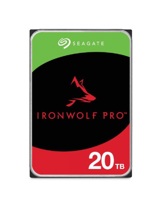 Seagate IronWolf Pro ST20000NT001 hard disk-uri interne 3.5" 20000 Giga Bites Seagate - 1