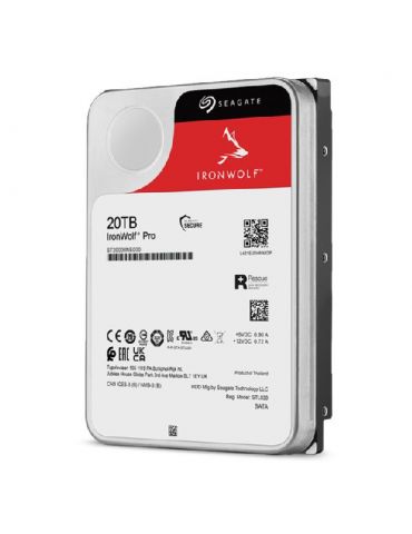 Seagate IronWolf Pro ST20000NT001 hard disk-uri interne 3.5" 20000 Giga Bites Seagate - 3