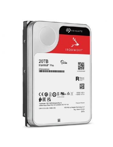 Seagate IronWolf Pro ST20000NT001 hard disk-uri interne 3.5" 20000 Giga Bites Seagate - 4
