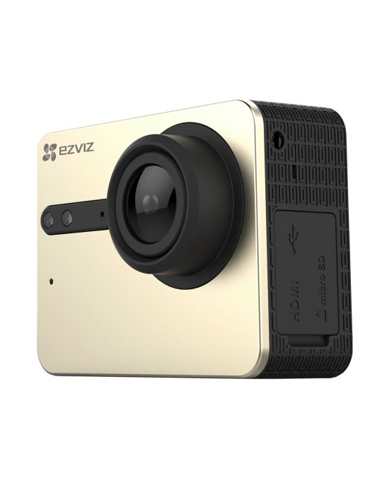 EZVIZ S5 aparate de fotografiat pentru sporturi de acțiune 16 MP 4K Ultra HD CMOS 25,4 / 2,33 milimetri (1 / 2.33") Wi-Fi 99,7 g