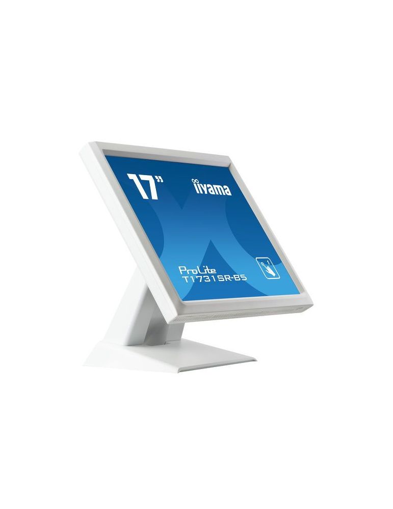 iiyama ProLite T1731SR-W5 monitoare LCD 43,2 cm (17") 1280 x 1024 Pixel TN Ecran tactil Alb