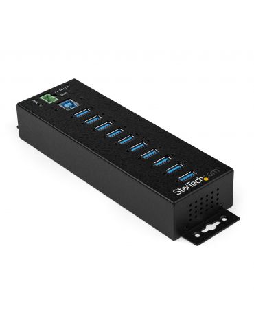 StarTech.com HB30A10AME hub-uri de interfață USB 3.2 Gen 1 (3.1 Gen 1) Type-B 5000 Mbit/s Negru StarTech.com - 1
