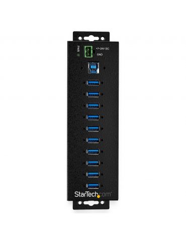 StarTech.com HB30A10AME hub-uri de interfață USB 3.2 Gen 1 (3.1 Gen 1) Type-B 5000 Mbit/s Negru StarTech.com - 3