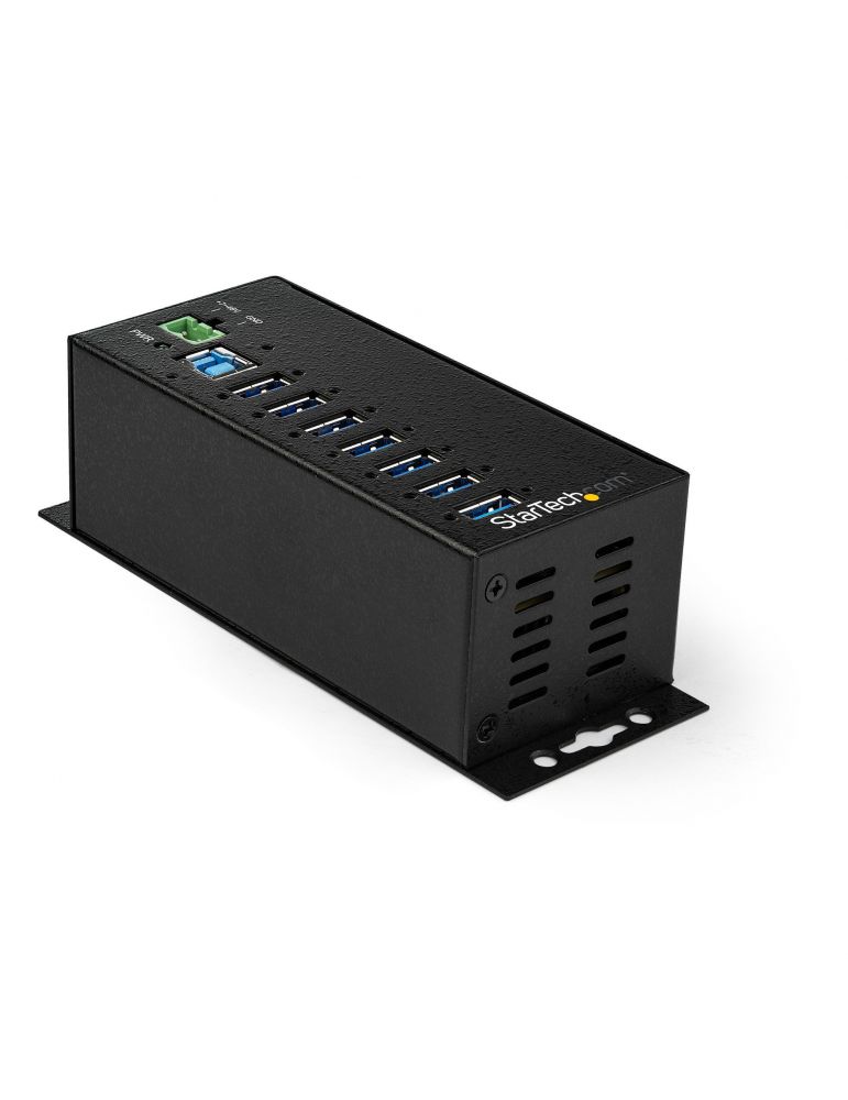StarTech.com HB30A7AME hub-uri de interfață USB 3.2 Gen 1 (3.1 Gen 1) Type-B 5000 Mbit/s Negru