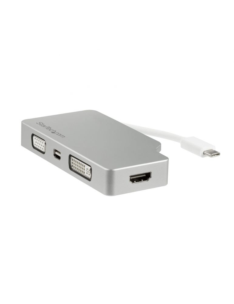 Docking Station Startech CDPVGDVHDMDP, usb-c, Silver