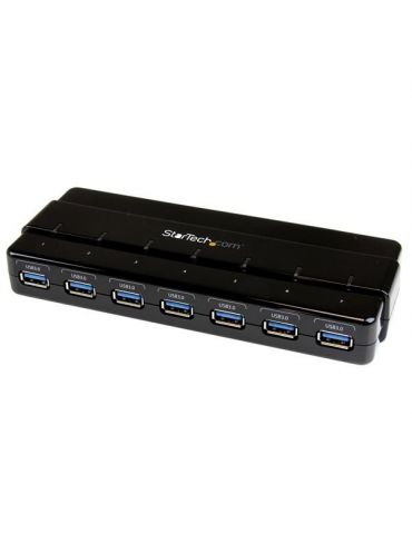 StarTech.com ST7300USB3B hub-uri de interfață USB 3.2 Gen 1 (3.1 Gen 1) Type-B 5000 Mbit/s Negru StarTech.com - 1 - Tik.ro