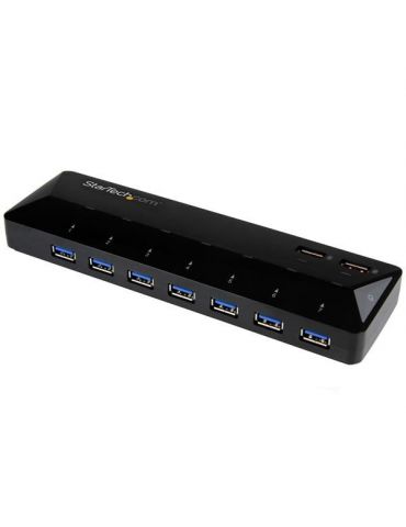 StarTech.com ST93007U2C hub-uri de interfață USB 3.2 Gen 1 (3.1 Gen 1) Type-B 5000 Mbit/s Negru StarTech.com - 1 - Tik.ro