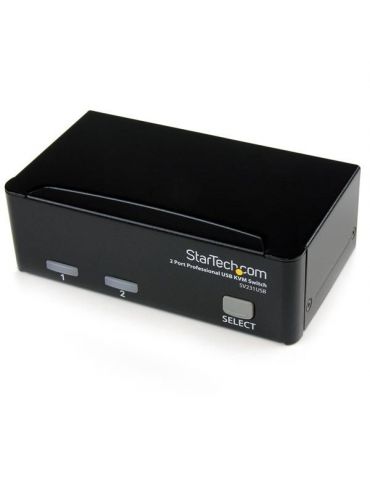 StarTech.com SV231USBGB switch-uri pentru tastatură, mouse și monitor (KVM) Negru StarTech.com - 1 - Tik.ro