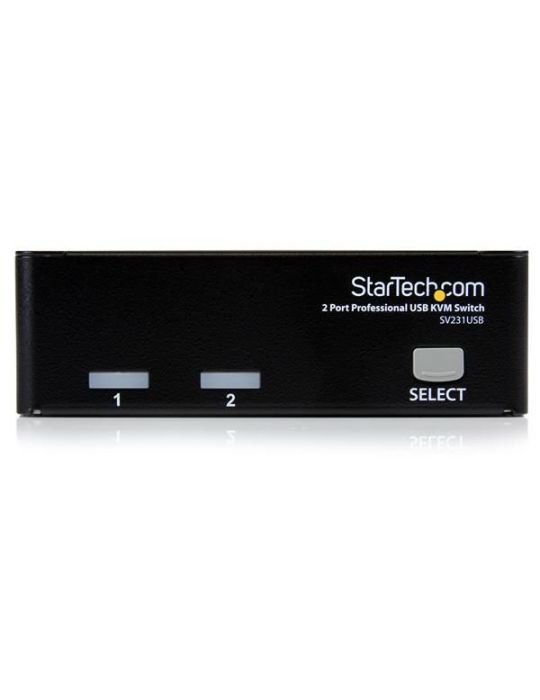 StarTech.com SV231USBGB switch-uri pentru tastatură, mouse și monitor (KVM) Negru StarTech.com - 2