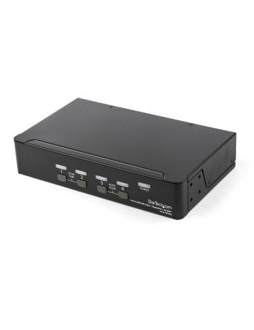 StarTech.com SV431DPUA2 switch-uri pentru tastatură, mouse și monitor (KVM) Raft pentru montat echipamente Negru StarTech.com -  - Tik.ro
