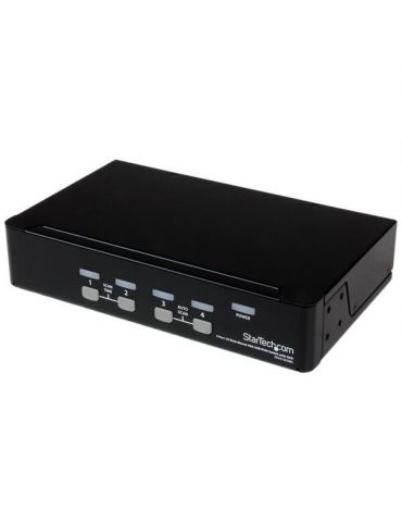 StarTech.com SV431DUSBU switch-uri pentru tastatură, mouse și monitor (KVM) Raft pentru montat echipamente Negru StarTech.com -  - Tik.ro
