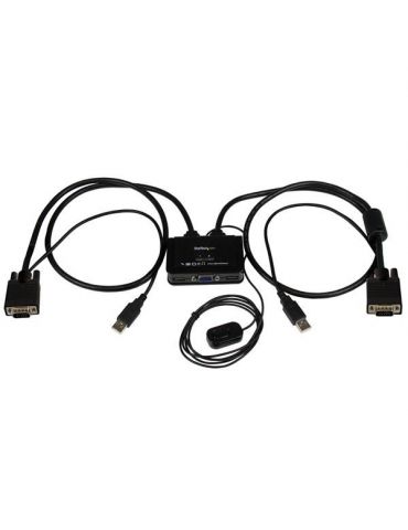 StarTech.com SV211USB switch-uri pentru tastatură, mouse și monitor (KVM) Negru StarTech.com - 1 - Tik.ro