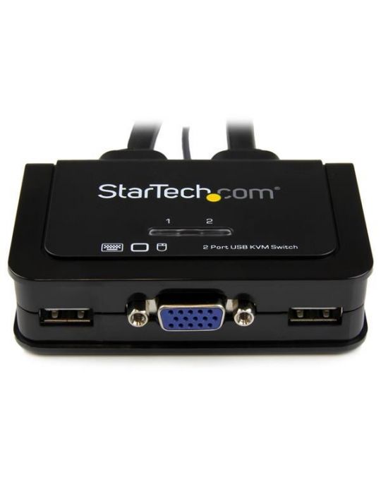 StarTech.com SV211USB switch-uri pentru tastatură, mouse și monitor (KVM) Negru StarTech.com - 2