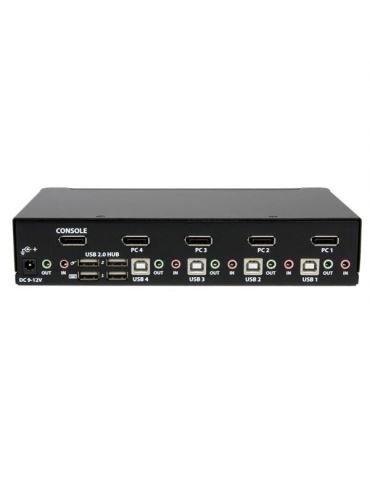 StarTech.com SV431DPUA switch-uri pentru tastatură, mouse și monitor (KVM) Negru StarTech.com - 3